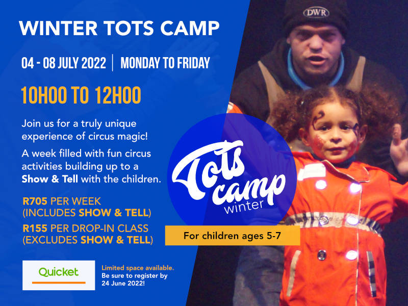 Zip Zap’s Winter Tots camp of fun circus activities is back!